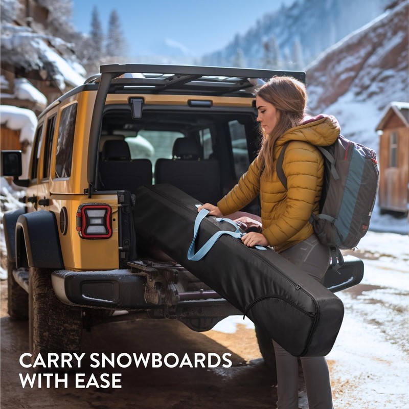 Navaris Snowboard Bag for Men and Women - 157 cm