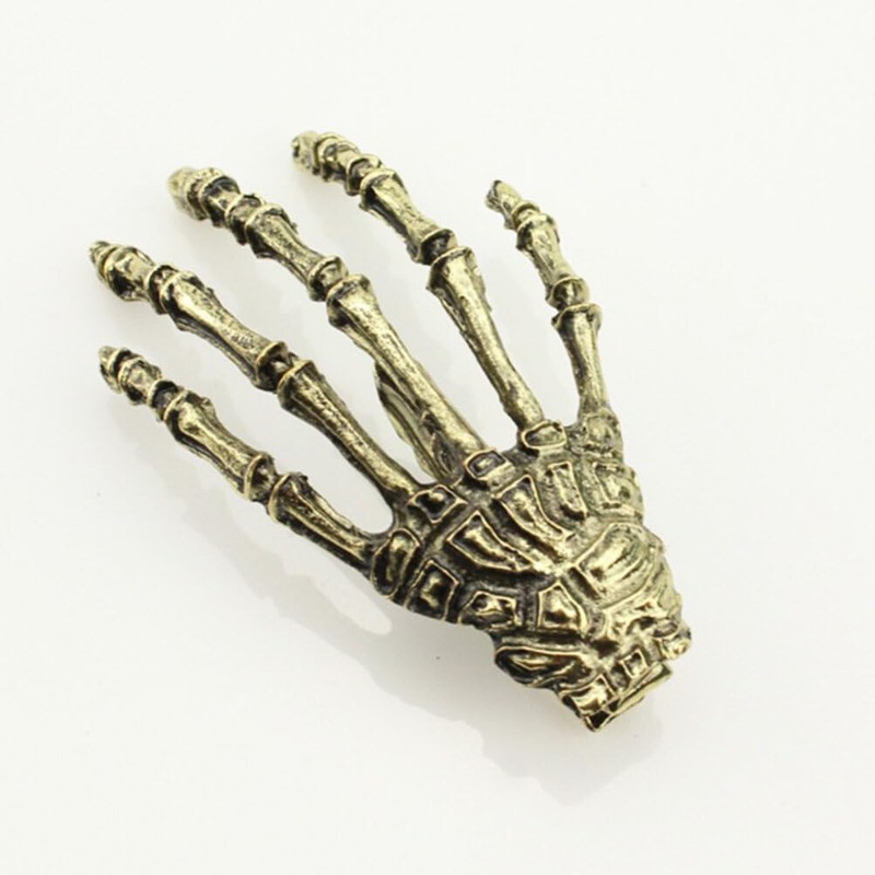 Ipetboom 4pcs Skeleton Hand Hair Accessories Bone Hair Tie Girl