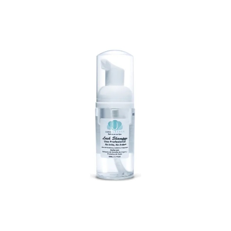 Lash Shampoo 50ml Espuma Lashista + Regalo Brocha Y Cinta