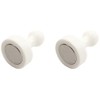 High Power White Skittle Magnet for Fridge, Office, Whiteboard, Noticeboard,