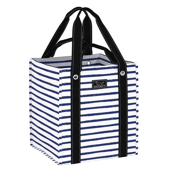 SCOUT Bagette Market Tote, Large Reusable Grocery Bag with Burst-Proof