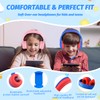 IMYB Kids Headphones with Cord for School (Blue)