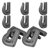 Biugaaufai 10 Pack 3/8'' Weld On Grab Hook, G70 Forged