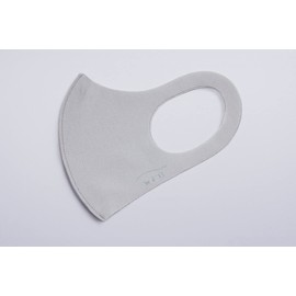 We'll Cool Comfit Mask Single Mask (9 Colors Available / 4 Sizes Total), Light Gray, L