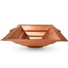 Home Genie Copper Havan Kund for Pooja, Yagna & Rituals | Traditional Square Fire Pit for Sacred Ceremonies | Copper Yajna Vessel – 22.5x20 cm, 6 cm Height, 350g