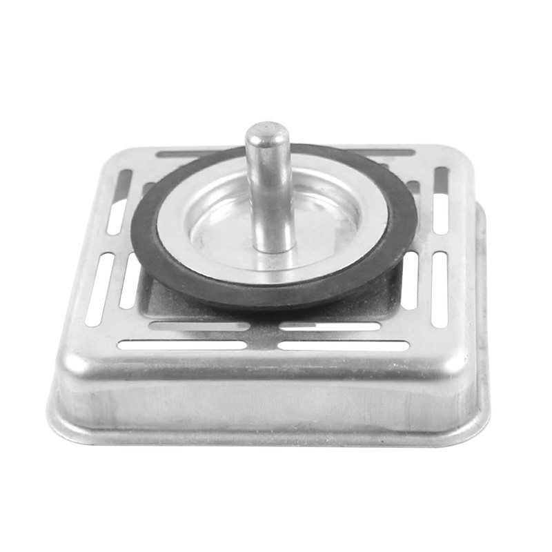 Square Sink Strainer Drainer Stainless Steel Kitchen Bathroom Sink Post