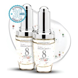 2 Piezas De Serum Facial Con 8 Tipos De Ácidos Hialurónicos Todo Tipo De Piel Día/noche