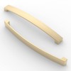 FURNIWARE 10 Pack Cabinet Handles, Hardware Drawer Pulls, Aluminum Kitchen