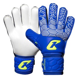 CATCH & KEEP Fly Kids Goalkeeper Gloves - Premium Football Gloves for Kids with Strong, Durable Dragon Grip - Perfect Fit for Boys Goalkeepers, Extra Protection & Easy to Put On