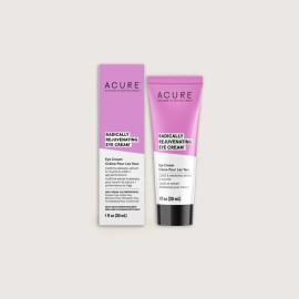 ACURE | Crema Rejuvenecedora para Contorno de Ojos, Desinflama y Reduce la Apariencia de Finas Líneas, Hidrata y Refresca la Mirada, 30 ml