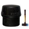 Schon/Sledge Hammer Insert Diameter 80 mm Rubber Composition Black