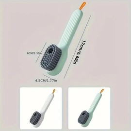Ximimark 2pc Multi-Tasking Soft Hair Brush - Gentle Cleaning for Shoes, Laundry, and Household Surfaces - No Damage, Easy to Use, and Perfect for Delicate Items