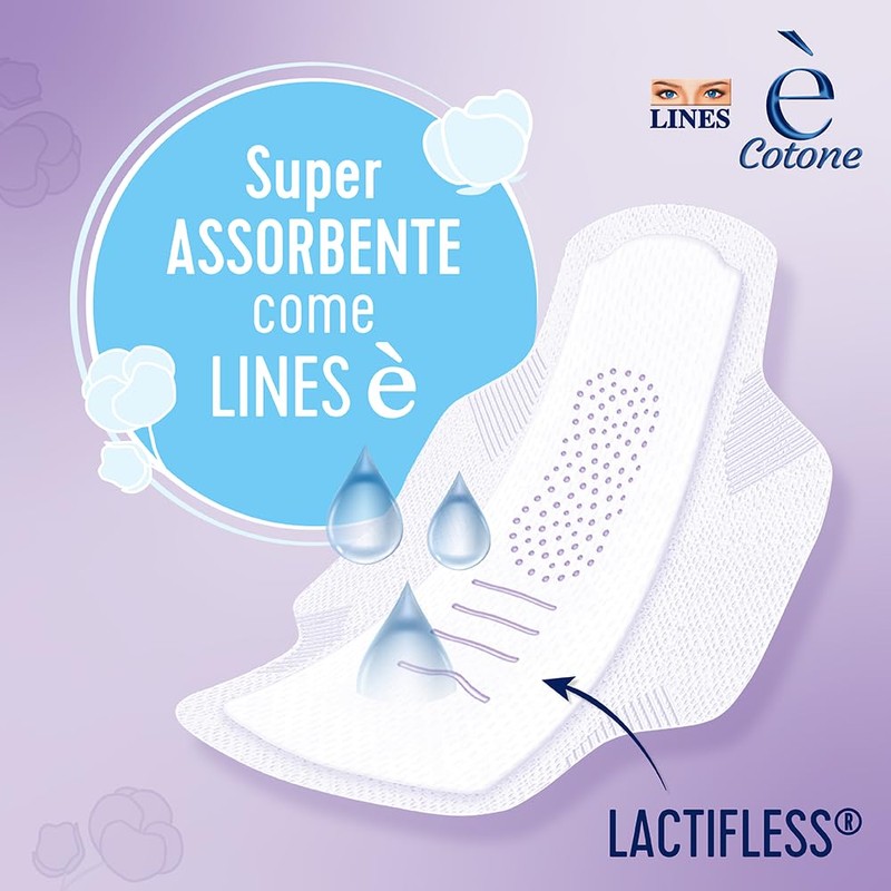 LINES Es ist Baumwolle Nacht mit Flügeln, 9 Stück