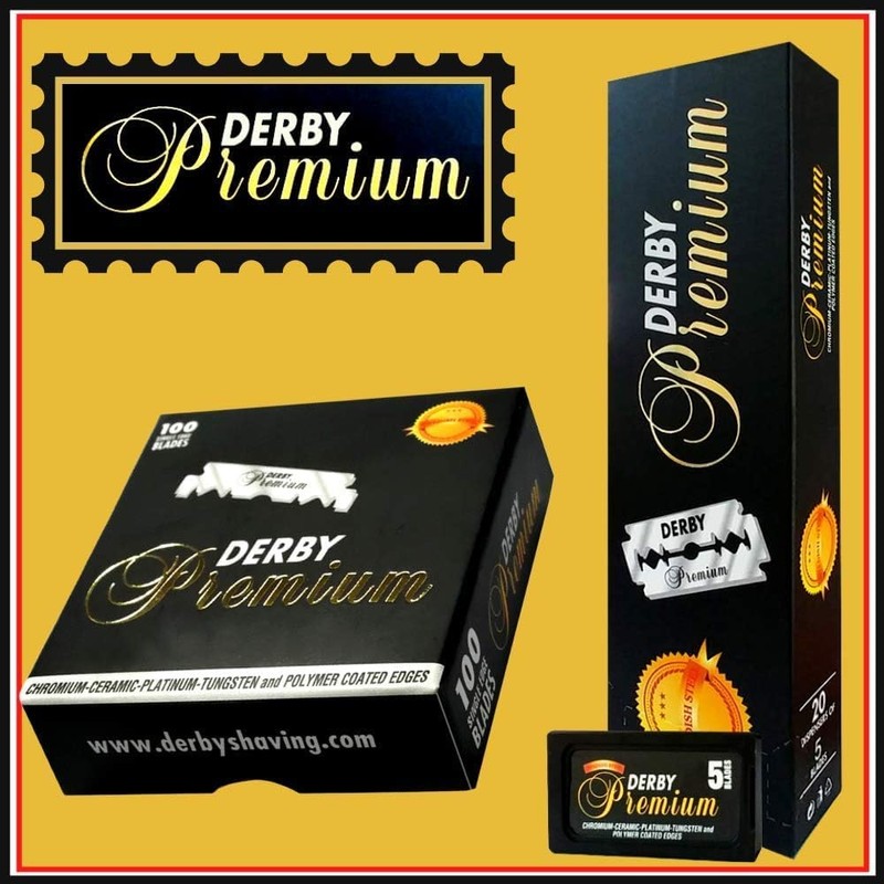 Derby Premium Single Edge Razor Blades 400 Units (Pack of