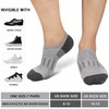 Heatuff No Show Socks Men 7 Pairs Low Cut Athletic