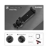 HAFOKO Aluminium Alloy Phone Tripod Mount with Cold Shoe Mount