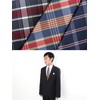 M.H.A.style 30301 Junior One-Touch Tie, Checkered Pattern, Children, Elementary School