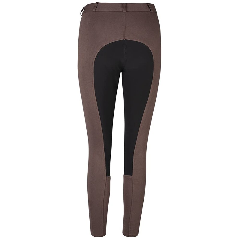 PFIFF Thea Pantaloni da Equitazione con Rinforzo Integrale, Pantaloni da