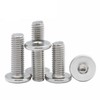 Low Profile Thin Head Stainless Steel Bolts Hex Head 10-60mm