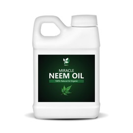 Yield Rx 100% Pure Cold-Pressed Concentrated Neem Oil – Natural Care for Indoor & Outdoor Plants and Vegetables (32 Oz)