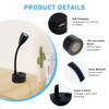 TZnpnor 2 Pack 12-24V RV LED Bedside Light USB Charging