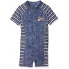 Playshoes Boy's Einteiler Ahoi mit UV-Schutz Swim Shorts, Blue (jeansblau),