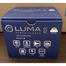 Dome Luma Surveillance 410 Series IP Dome Camera LUM-410-DOM-IP