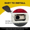 Goholy Car Front Bumper Tow Hook Cover Cap Compatible with