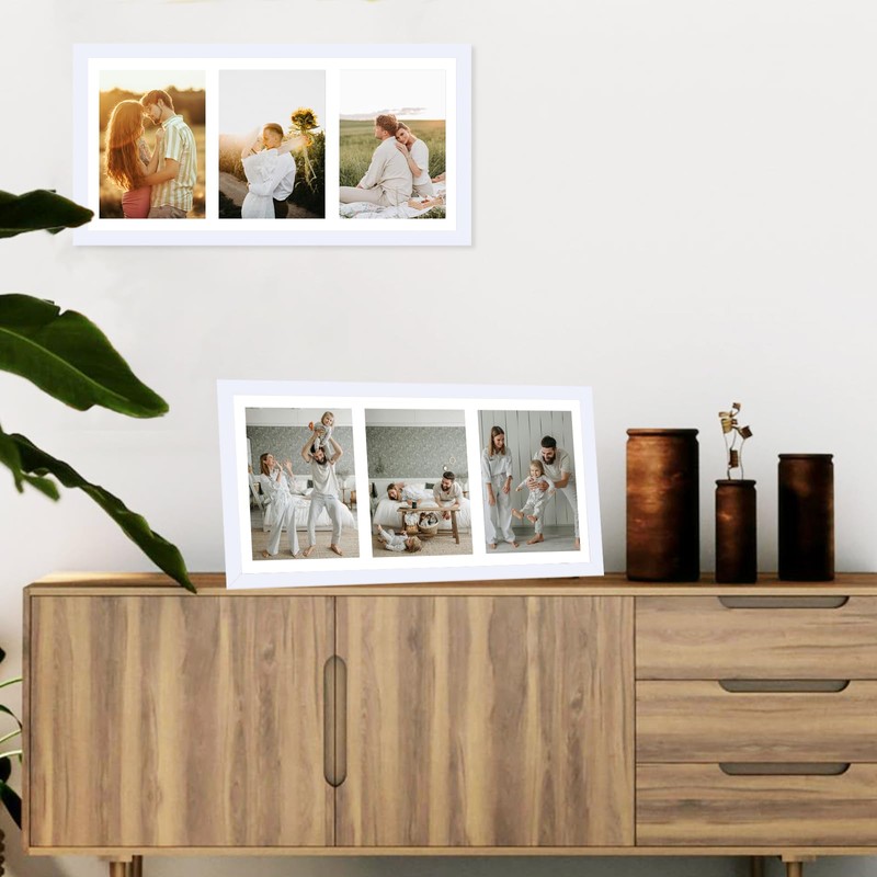 JCJMY 8x16 Picture Frame, 5x7 Collage Picture Frame, Display 3