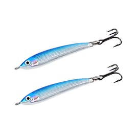 Clarkspoon Minnow Jig 2 Pack Cast or Jig for Bluefish Albies Drum Bonito and More