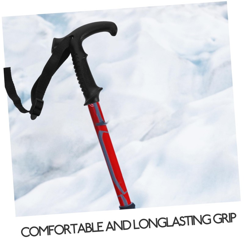 WOONEKY Ergonomic Mountaineering Pole Grip with Adjustable Wrist Strap Sturdy