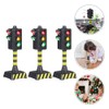 jojofuny Traffic Light Toys 3 Pieces Traffic Light Education Tempran