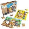 Rubble & Crew Wooden Puzzle Collection, Set of 3 with