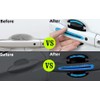 8Pieces Universal 3D Carbon Fiber Auto Door Handle Scratch Protection
