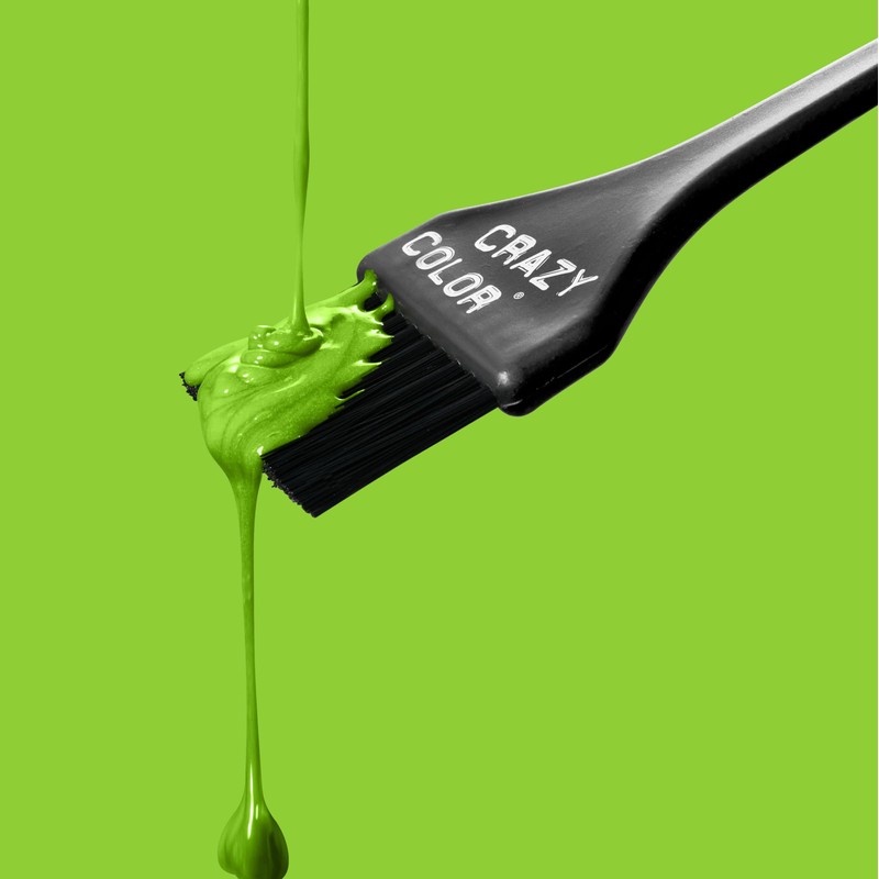 Crazy Color Vibrant Lime Twist Semi-Permanent Hair Dye. Highly Pigmented