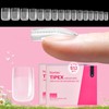 Beetles Tipex Instant Apex Nail Extension Tips Kit Almond/Coffin/Square/Oval/Stiletto/Squaoval Shape