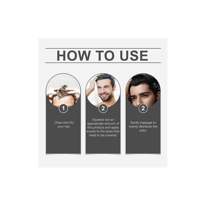 Corrector De Cabello Hairfillup Para Hombre, Cubre Fácilment