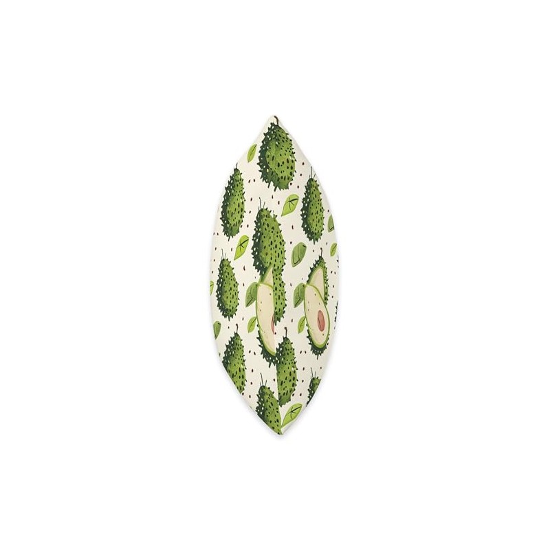 Soursop Fruit Pattern Throw Pillow