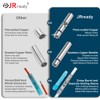 JRready ST6387 M81824/1 Series MiniSeal Crimp Splices 100Pcs Bare Butt