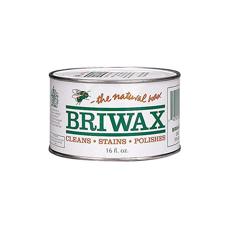 Briwax Original Wax Polish - Ebony - 1Lb