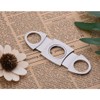 Anntuk Cigar Cutter Stainless Steel Guillotine Double Cut Blade in