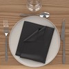 ALIX pack of 3 table napkins - black