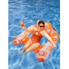 Pool Float Chair with Handle - 2pcs Inflatable Pool Chair
