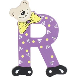 PLAYSHOES (301001-419) Holz-Buchstaben , Farbe: R, Größe: original