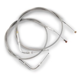Barnett Performance Products Clear Coat Throttle Cable for Harley Davidson 2000-13 FLST, FXST models