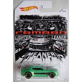 HOT WHEELS 2018 RELEASE PREMIUM EXCLUSIVE GREEN '16 CAMARO SS, 2016 CAMARO