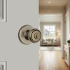 Kwikset Tylo Entry Door Knob with Lock and Key, Secure