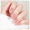GAOY Jelly Nude Gel Nail Polish, 16ml Sheer Translucent Soak