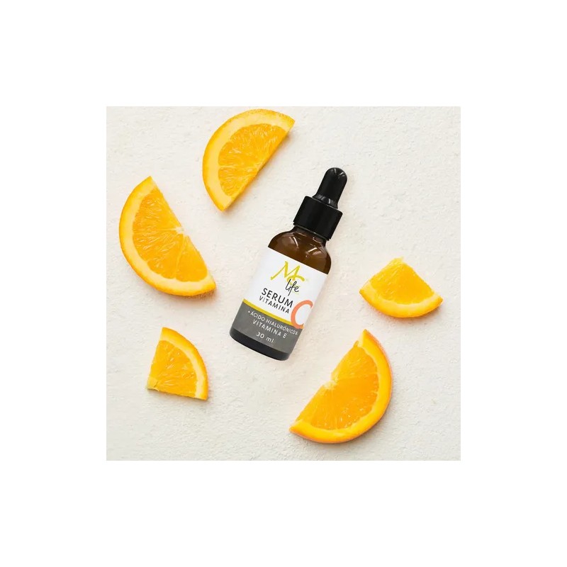Serum Vitamina C Mc Life Ácido Hialurónico Y Vitamina E