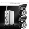 Ausla 1 Pair Luggage Suitcase Trunk Replacement Universal Wheel Replacement